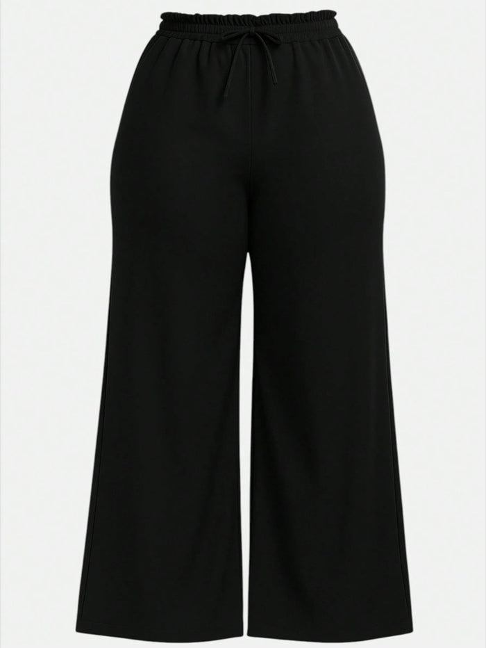 Calça wide leg social