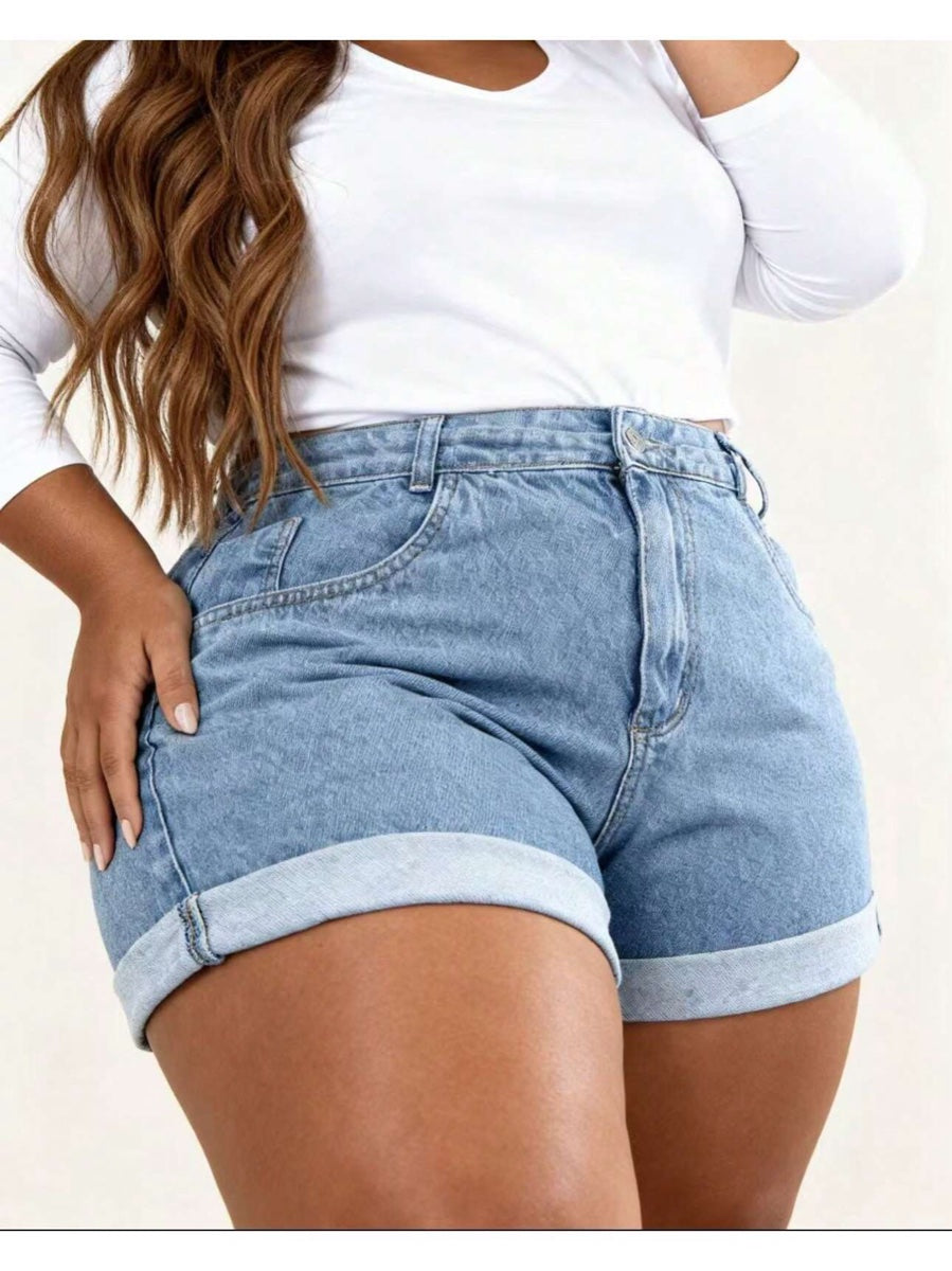 Shorts verao sem lycra Lavanda – LUME PLUSS