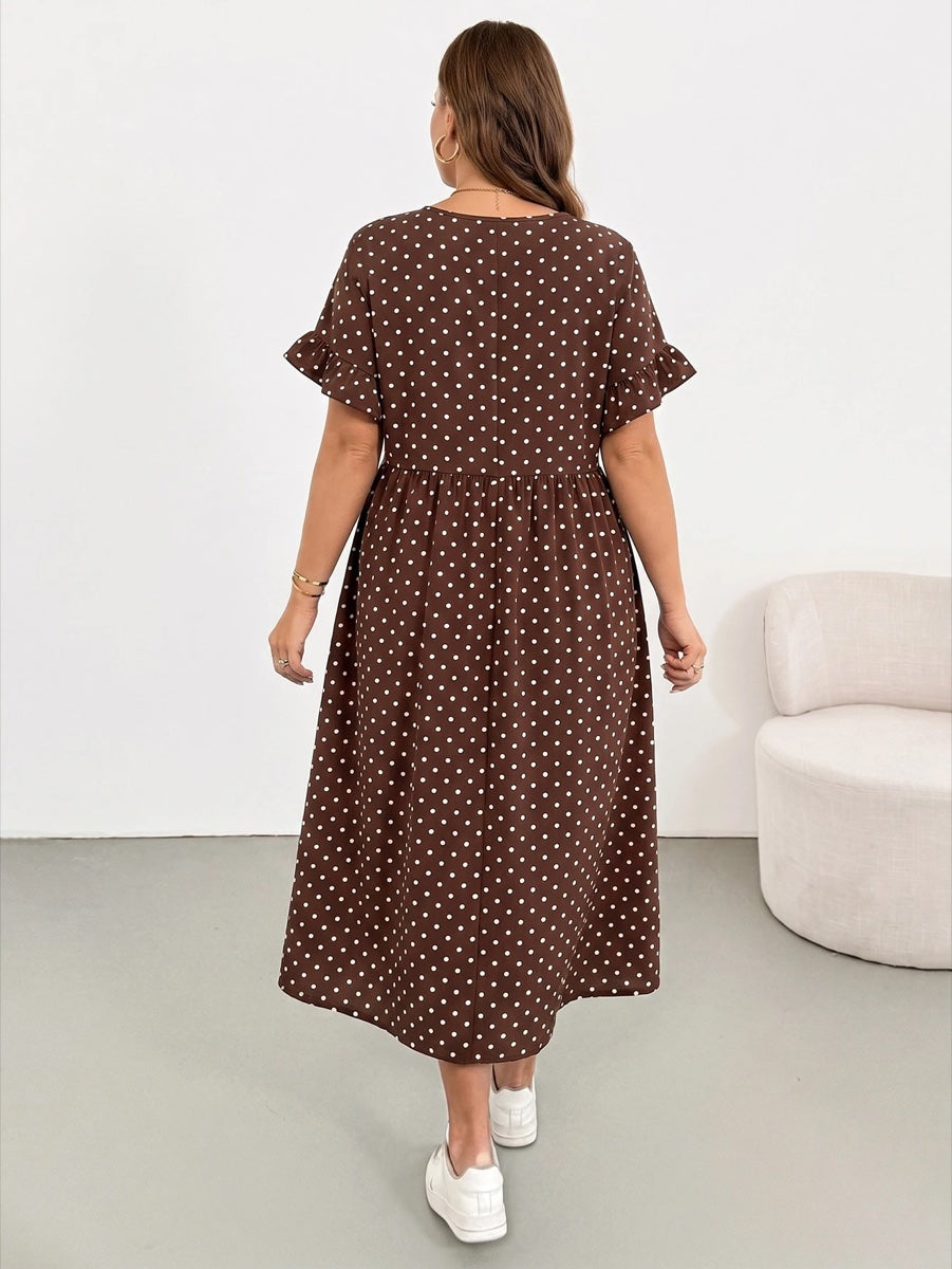 Vestido Poá Multicolorido – LUME PLUSS